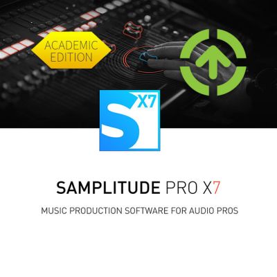 MAGIX Samplitude Pro X 7 (Academic, Upgrade from Previous Version) ESD