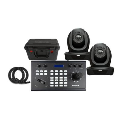 RGBlink 2-Camera with PTZ Controller Streaming Kit (20X Zoom Version)