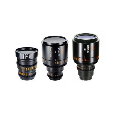 Vazen 28mm, 40mm, 65mm RF Bundle with Hard Case (Amber)