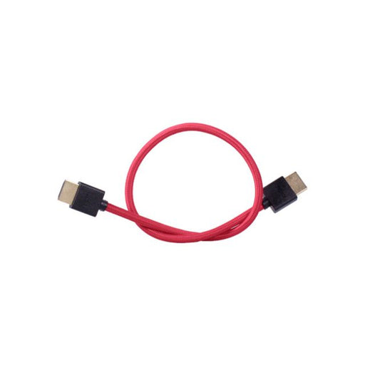 Blackhawk HDMI To HDMI 16" Thin Braided Cable (Red)