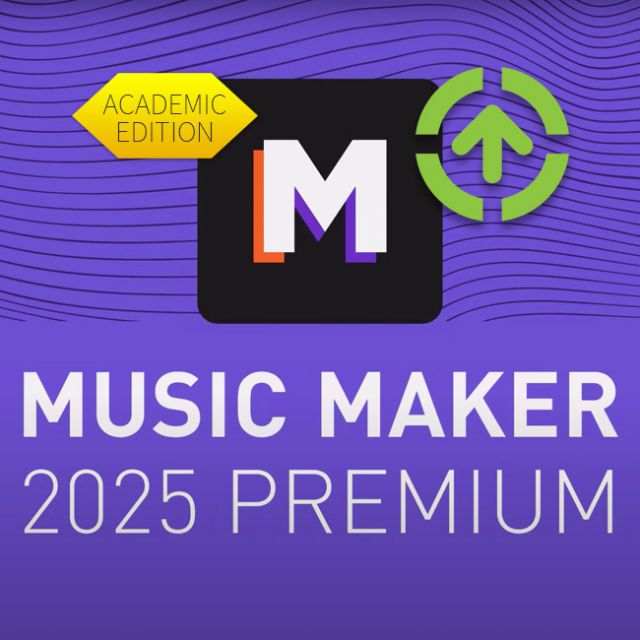 MAGIX MUSIC MAKER 2025 PREMIUM (Academic, Upgrade from Previous Version) ESD