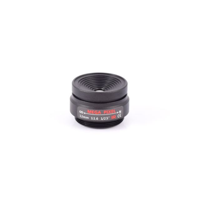 AIDA Imaging CS Mount 12mm Fixed Focal Mega-Pixel Lens