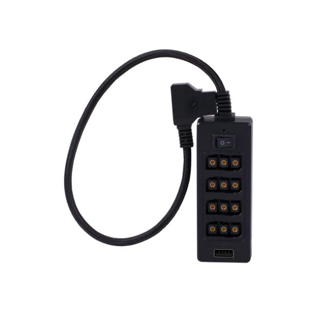 Blackhawk D-TAP to 4 Port D-TAP with 1/4"-20 Thread