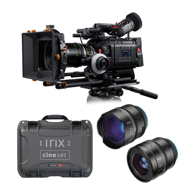 Blackmagic Design URSA CINE 12K LF-EFV & Irix  21mm, 45mm and Nanuk Case Kit