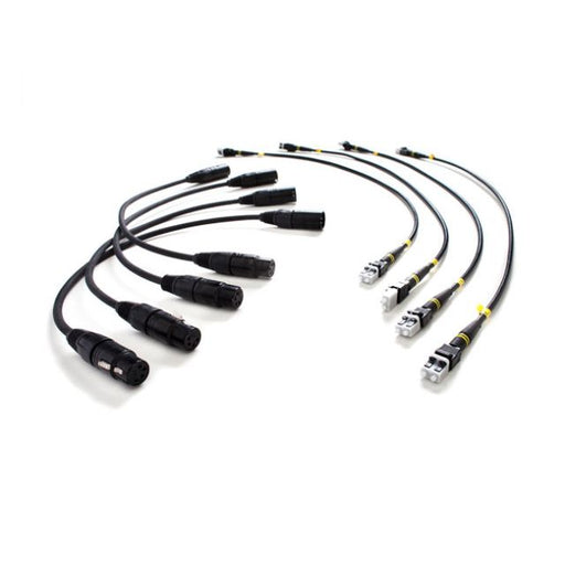 Fieldcast Patch Cable For Power Panel One (4 XLR + 4 Lc, Set Of 8)
