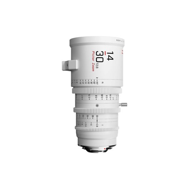 Dzofilm Pictor 14-30mm T2.8 Super35 Parfocal Zoom Lens (PLAnd EF Mounts, White)