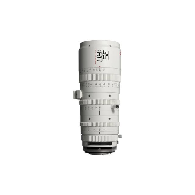 DZOFILM Catta 35-80mm T2.9 E-Mount Cine Zoom Lens (White)