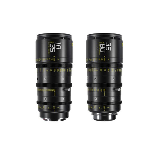 DZOFILM Catta Ace FF 18-35/35-80mm T2.9 Cine 2-Lens Bundle (PL/EF, Black) 