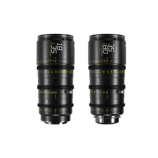 DZOFILM Catta Ace FF 18-35/35-80mm T2.9 Cine 2-Lens Bundle (PL/EF, Black) 