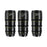 Dzofilm Catta acE Ff 18-35/35-80/70-135mm T2.9 Cine 3-Lens Bundle (PL/EF, Black)