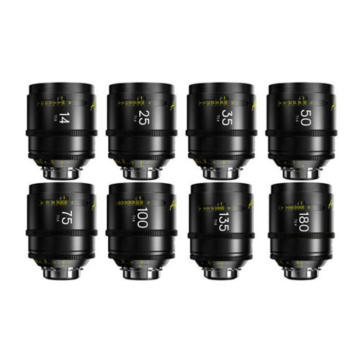DZOFILM Arles FF/VV 8-Lens 14/25/35/50/75/100/135/180mm Set (ARRI PL) 