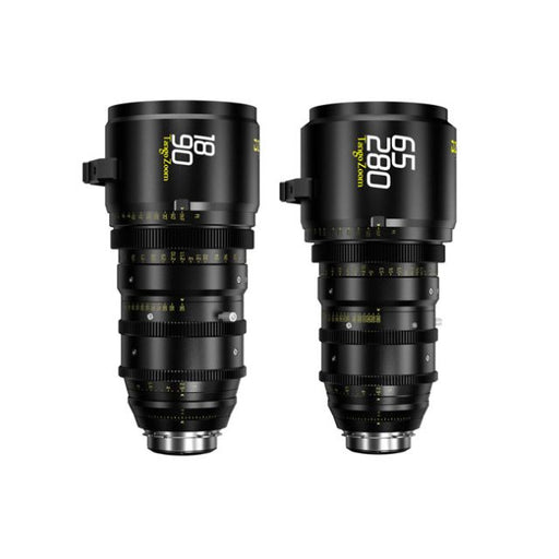 Dzofilm Tango Bundle - 18-90mm T2.9/65-280mm T2.9-4 S35 Zoom Lens (PL/EF)