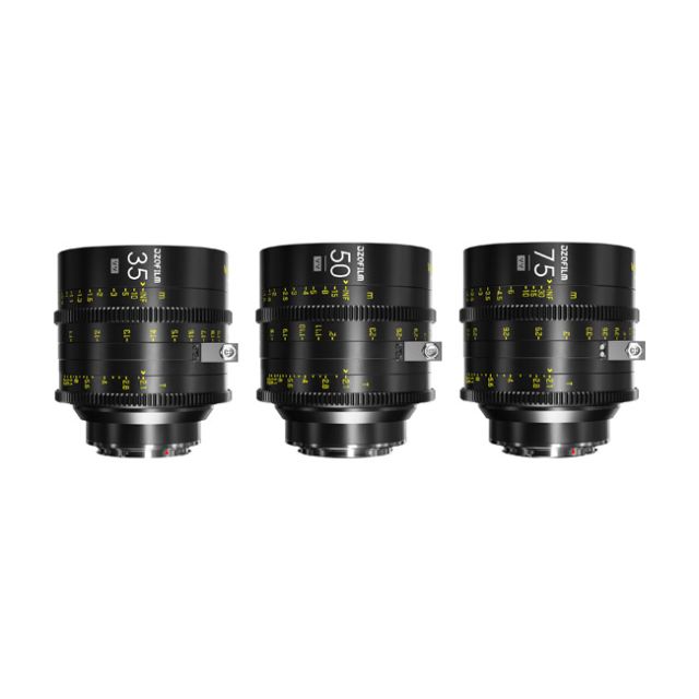 DZOFILM VESPID Cyber Full Frame 3-Lens Kit (35/50/75mm)