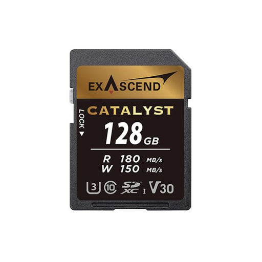 ExasCEnd 128Gb Catalyst Sdxc, Uhs-I, V30 Memory Card