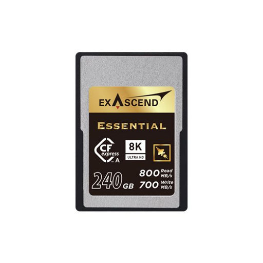 ExasCEnd 240Gb Essential CFexpress Memory Card (Type A)
