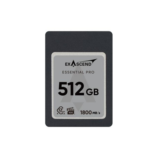 ExasCEnd Essential Pro CFexpress 4.0 Type A Memory Card (512Gb)