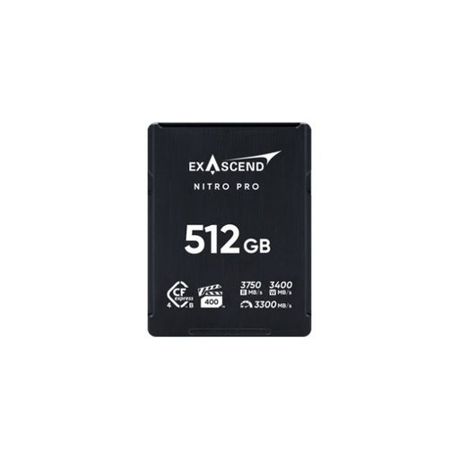 Exascend Nitro Pro CFexpress 4.0 Type B Memory Card (512GB)