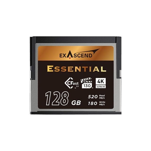 ExasCEnd 128Gb Essential CFast 2.0 Memory Card