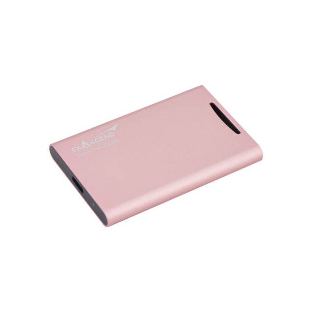 ExasCEnd Element Portable SSD 4TB Memory Card (Rose Gold, Iphone DIRect Recording Support)