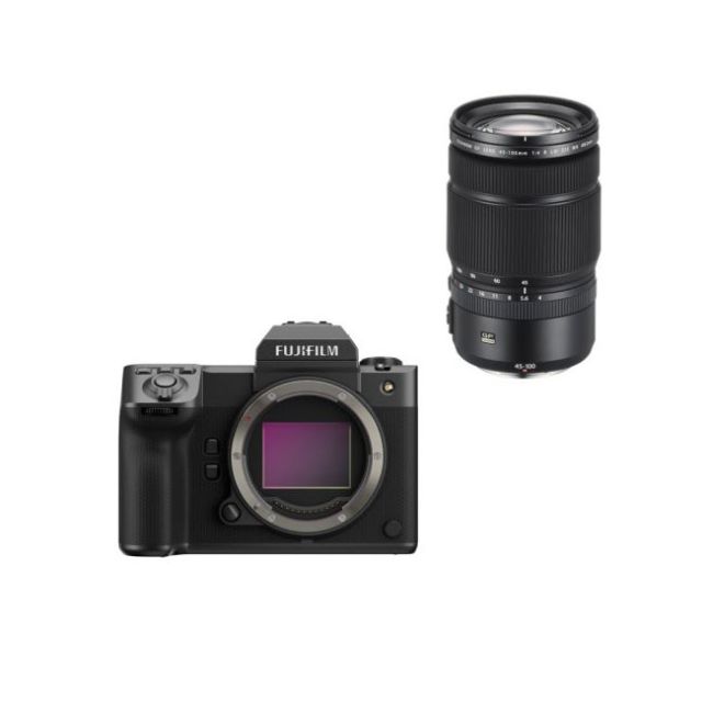 Fujifilm GFX100 II Body (Black) & GF45-100mm F4 R LM WR Lens