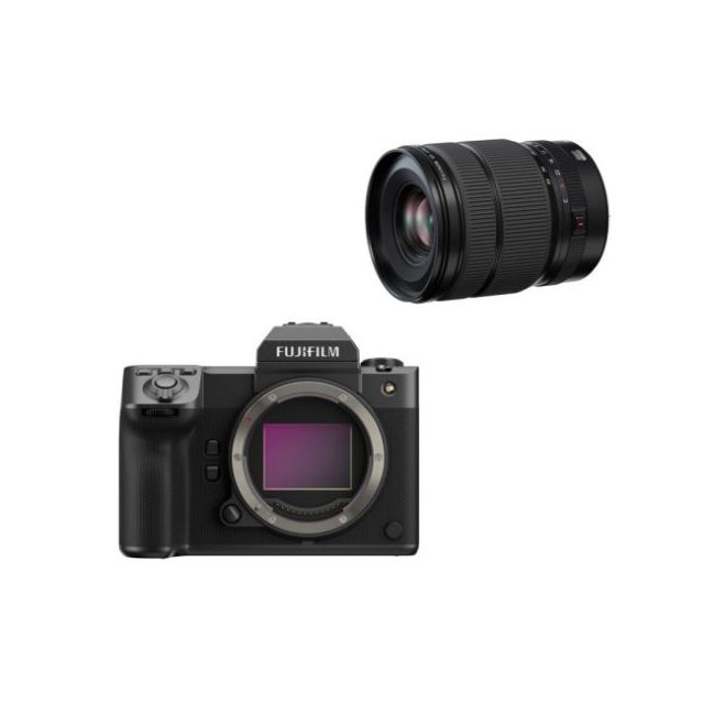 Fujifilm GFX100 II Body (Black) & GF20-35mm F4 R WR Lens