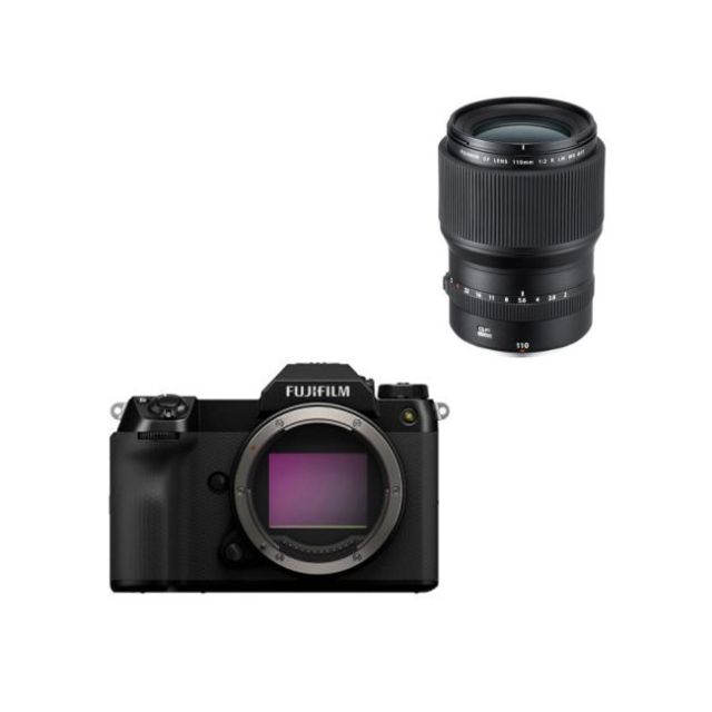 Fujifilm GFX100S II Body (Black) & GF110mm F2 R LM WR Lens