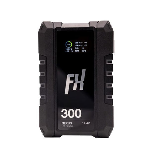 Fxlion Nexus 14.4V/20.4Ah/294Wh Smart V-Mount Battery With Lcd & USB-C