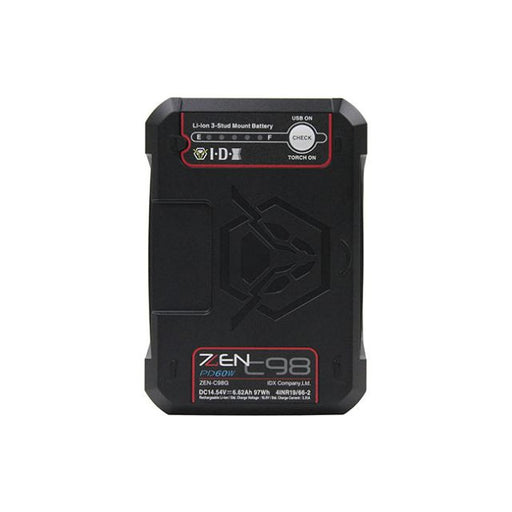 IDX Li-ion Three Stud Battery with 2x D-Taps & USB-C 97Wh Cube style Battery Pack
