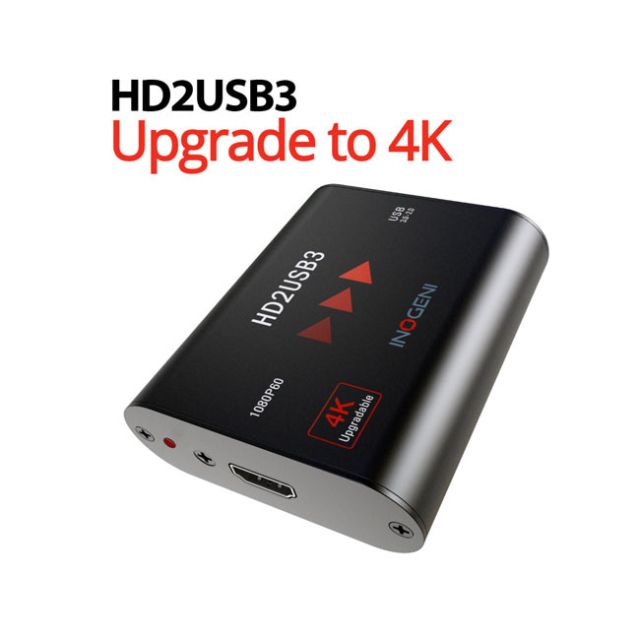 Inogeni HD2USB3 Software To Upgrade HD2USB3 To 4K2USB3