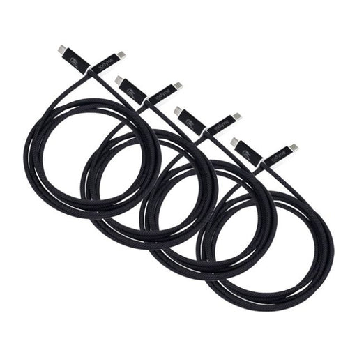 Iodyne 2M Braided USB4/Thunderbolt Cable (40Gb/S, 4 Pack)