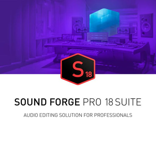 Magix Sound Forge Pro 18 Suite Esd