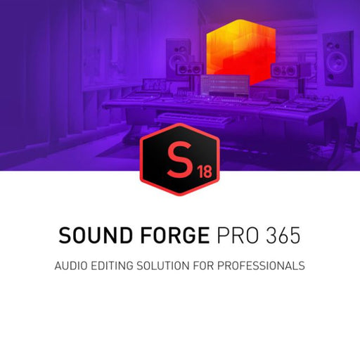 Magix Sound Forge Pro 365 Esd