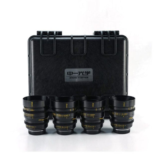 Mitakon Speedmaster 17mm, 25mm, 35mm, 50mm T1.0 MFT Cine Lens Bundle