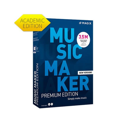 Magix Music Maker 2022 Premium Edition (academic) Esd