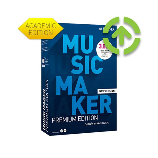 Magix Music Maker 2022 Premium Edition (academic, Upgrade From Previous Version) Esd