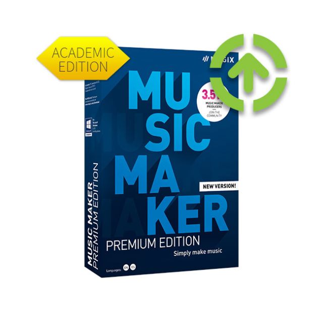 Magix Music Maker 2022 Premium Edition (academic, Upgrade From Previous Version) Esd