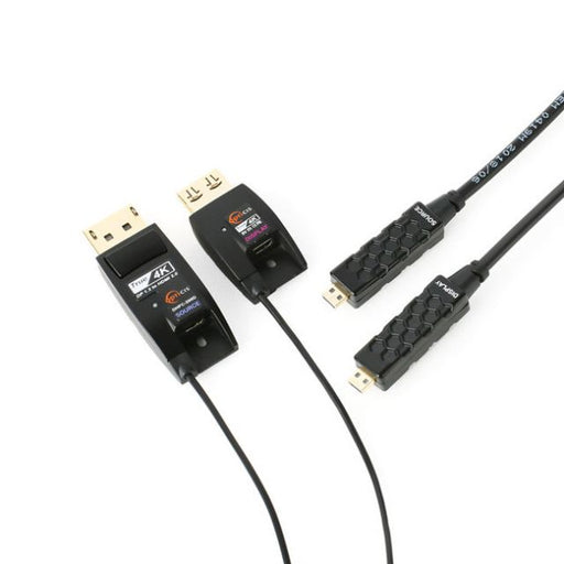 Opticis 10M Displayport 1.2 To HDMI 2.0 Converting Detachable active Optical Cable