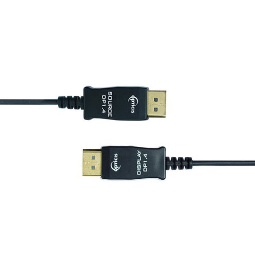 Opticis 15M Displayport 1.4 Active Optical Cable - Plenum