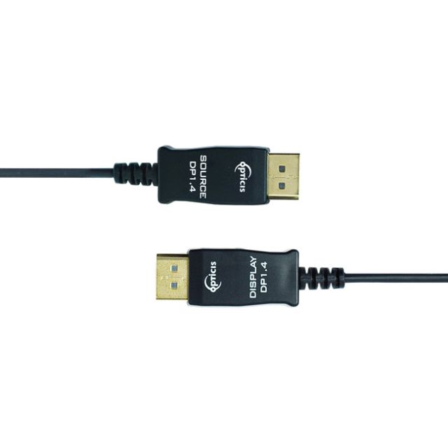 Opticis 30M Displayport 1.4 Active Optical Cable - Plenum