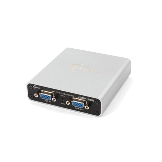Opticis VGA to 1 Fiber DVI Converter