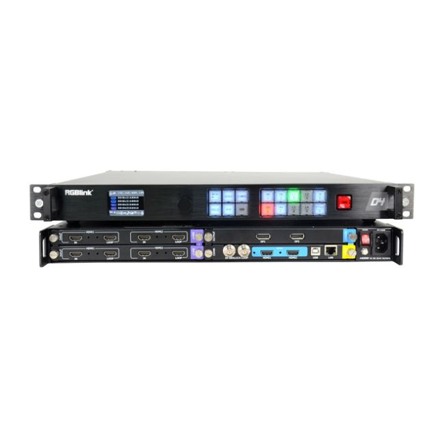 Rgblink D4 4K HDR Dual Channel Presentation Switcher
