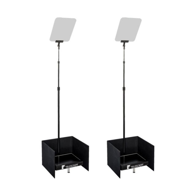 Telescript 15" ComPLete Public Speaking System With Case