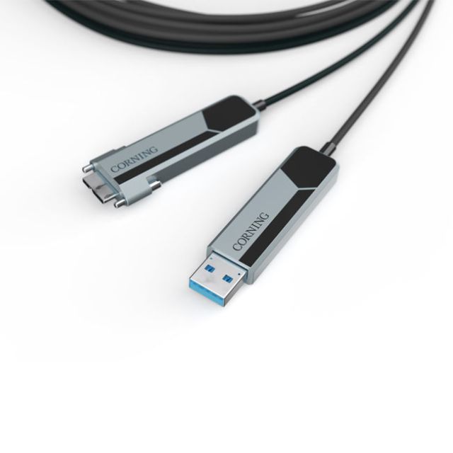 Corning 50 Meter USB 3 A to uB Optical Cable 