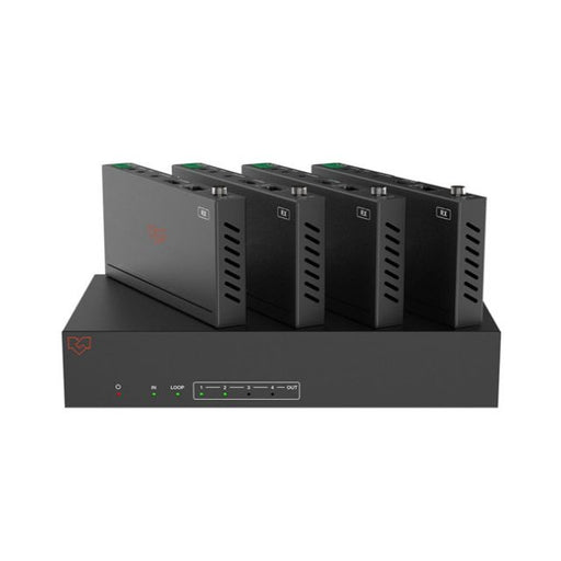 Vigillink 1X4 HDMI 2.0 Distribution AmPLifier Over HDbaset (150M, 18Gbps)