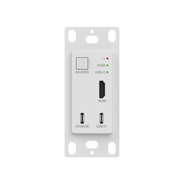 VigilLink 18Gbps CAT 50M with USB-C/HDMI Wall Plate Transmitter