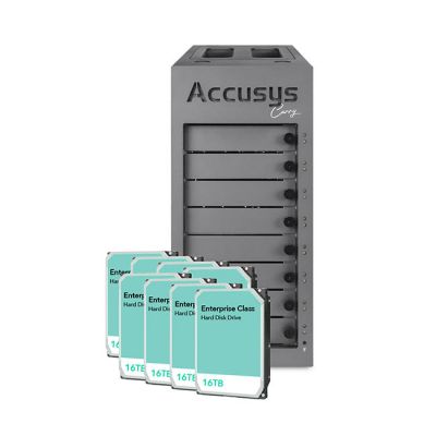 Accusys Gamma Carry (with 128TB in Enterprise Class Hard Drives) - Final Sale/No Returns