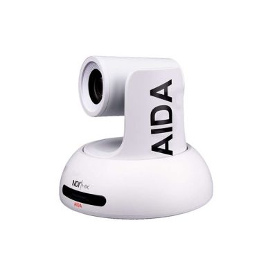 AIDA Imaging Broadcast/Conference NDIÂ®|HX FHD NDI/IP/HDMI 18X Zoom PTZ Camera (White)