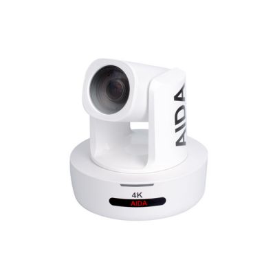 AIDA Imaging Broadcast/Conference NDIÂ®|HX 4K NDI/IP/HDMI 30X Zoom PTZ Camera (White)