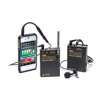 Azden VHF Wireless Microphone System with TRRS Adapter