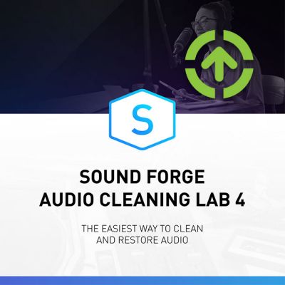 MAGIX SOUND FORGE Audio Cleaning Lab 4 (Upgrade from Previous Version) ESD